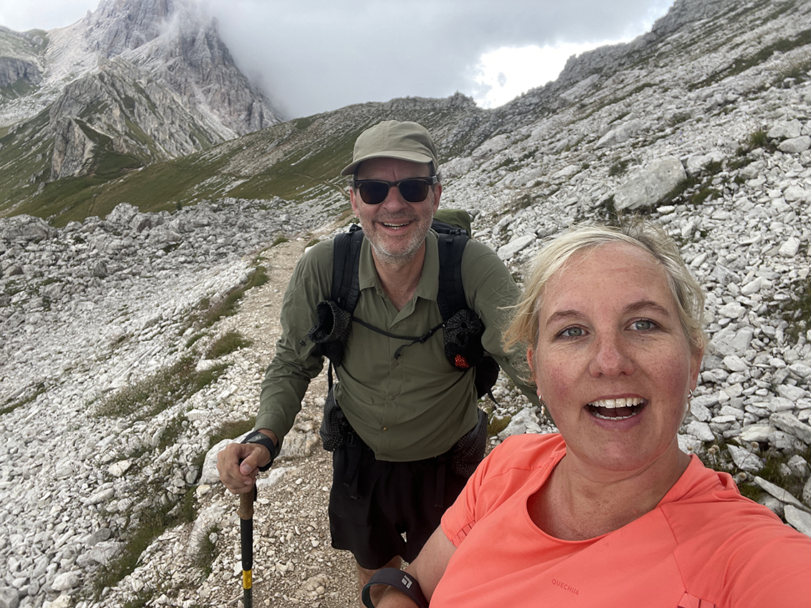 alta-via-uno-forcella-ambrizzola-selfie