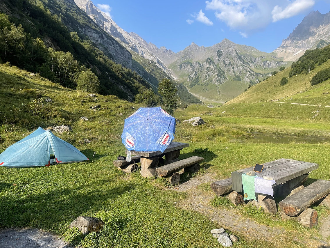 Via Alpina 1, Waldnacht